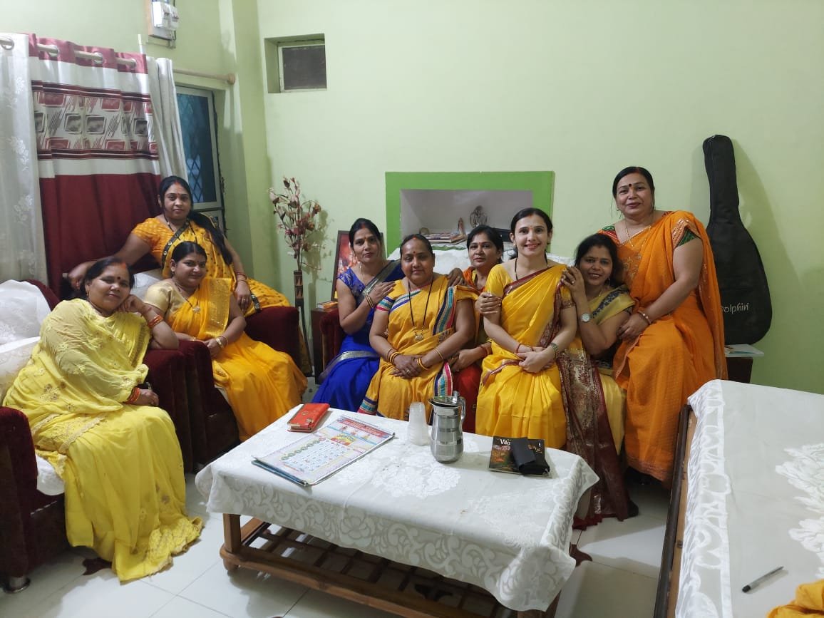 अखिल भारतीय ब्राह्मण एकता परिषद महिला प्रकोष्ठ पन्ना की मासिक बैठक संपन्न 