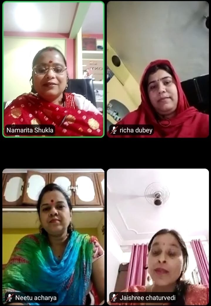 भगवान परशुराम जी के जन्म उत्सव में महिला प्रदेश संयोजक जी के नेतृत्व में हुए