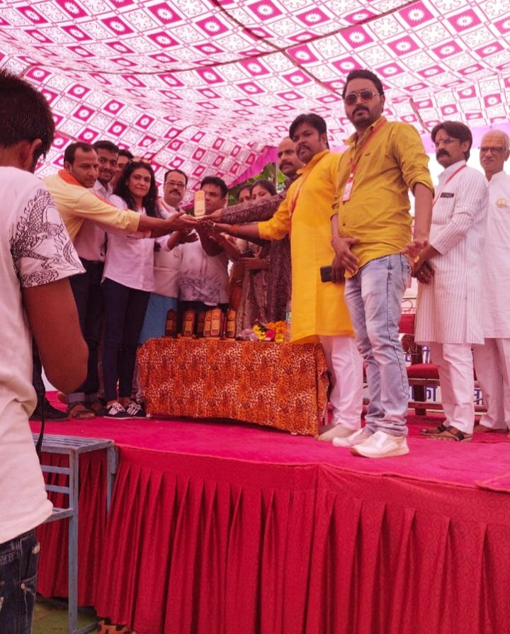 अखिल भारतीय ब्राह्मण एकता परिषद जिला कटनी के कार्यक्रम में विभिन्न समाजसेव