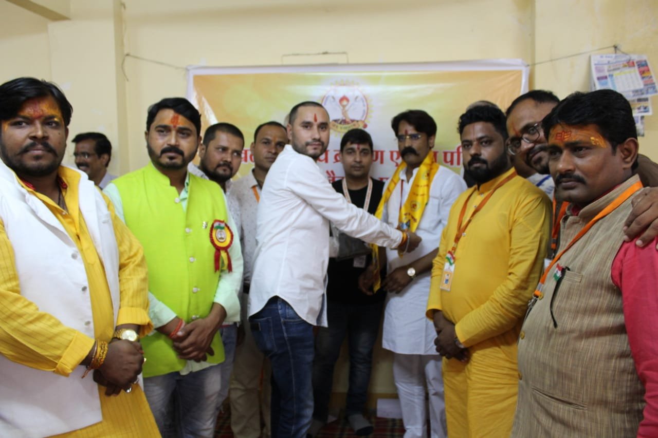 अखिल भारतीय ब्राह्मण एकता परिषद उज्जैन में समस्त कटनी टीम का सम्मान हुआ।